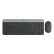 Logitech MK470 Slim Wireless Keyboard and Mouse Combo, Graphite