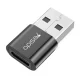Yesido GS09 Type-C To USB Connector Adapter Super Fast Charging and Data Transfer