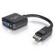 DisplayPort™ Male to VGA Female Active Adapter Converter - Black