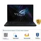 ASUS ROG ZEPHYRUS M16- GU604VY-NM061W | Core i9 13900H, 32GB RAM, 2TB SSD, 16" WQXGA(2560x1600) 240Hz, 16GB NVIDIA RTX 4090, Win11 Home, Eng-Arb K/B, Black +Backpack